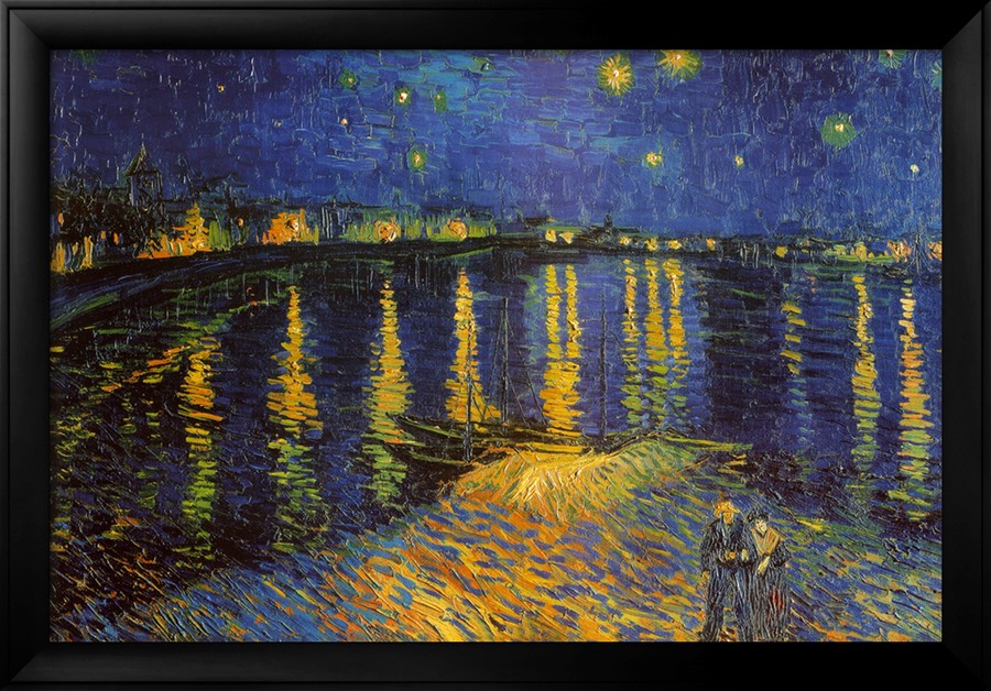 Starry Night Over the Rhone - Van Gogh Painting On Canvas